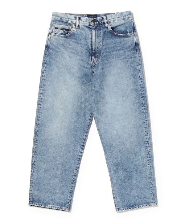 DESCENDANT / 1995 DENIM TROUSERS BAGGY HARD WASH