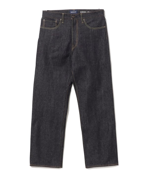 DESCENDANT / SUM84B DENIM TROUSERS STRAIGHT RIGID