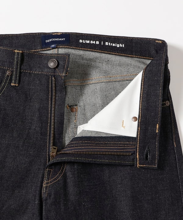 DESCENDANT / SUM84B DENIM TROUSERS STRAIGHT RIGID