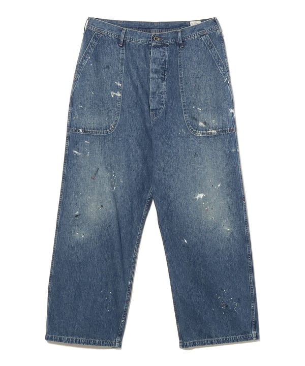 orSlow / WWII 40s U.S. NAVY WIDE-FIT UTILITY TROUSERS  PAINTED