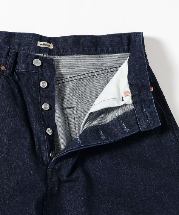 refomed × EDWIN / FRESH MAN DENIM WIDE PANTS