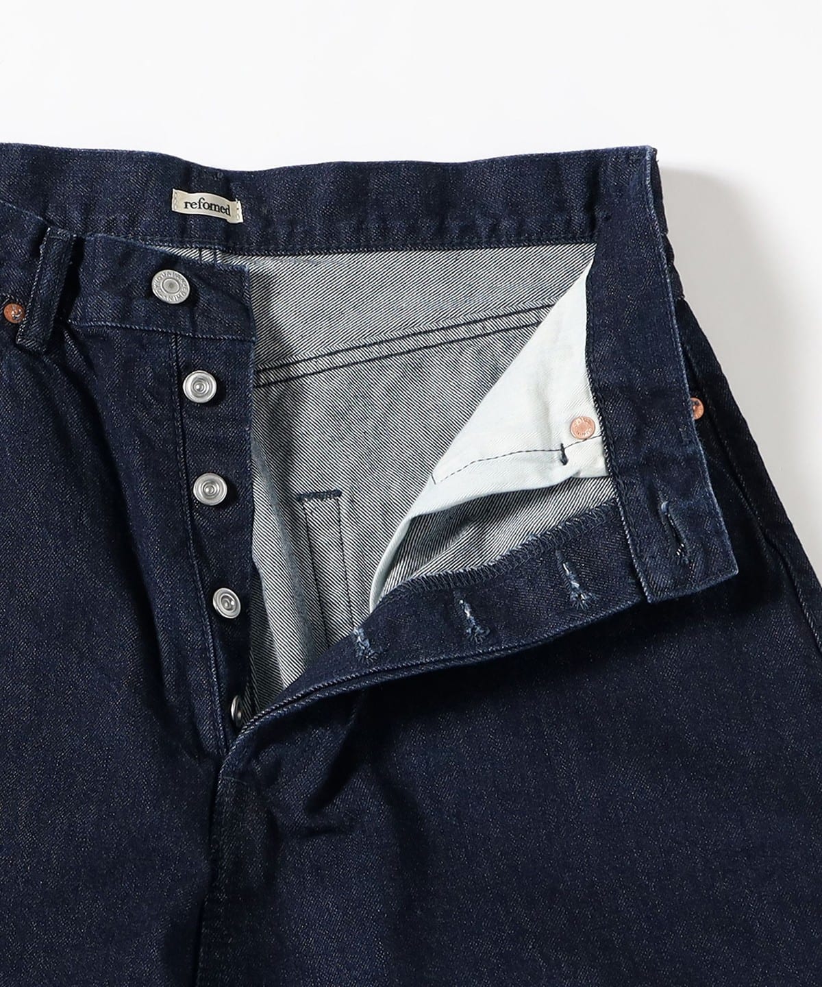 BEAMS（ビームス）refomed × EDWIN / FRESH MAN DENIM WIDE PANTS 