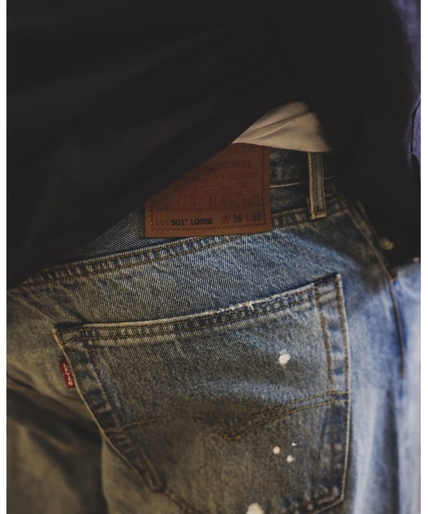 BEAMS（ビームス）【EXCLUSIVE】LEVI'S（R） / 501（R） Loose Crash