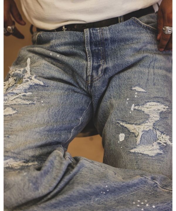 BEAMS（ビームス）【EXCLUSIVE】LEVI'S（R） / 501（R） Loose Crash