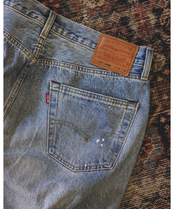【EXCLUSIVE】LEVI’S（R） / 501（R） Loose Crash & Repair Denim