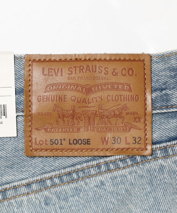 【EXCLUSIVE】LEVI’S（R） / 501（R） Loose Crash & Repair Denim