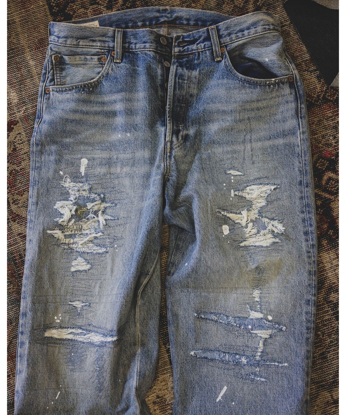 BEAMS (BEAMS) [EXCLUSIVE] LEVI'S® / 501® Loose Crash & Repair