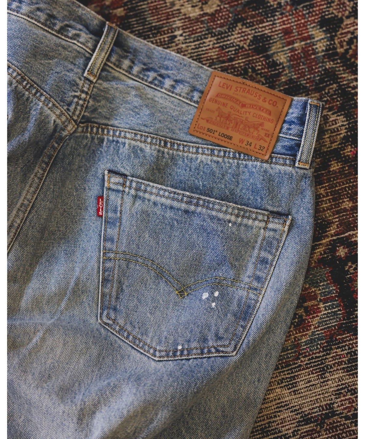 BEAMS（ビームス）【EXCLUSIVE】LEVI'S（R） / 501（R） Loose Crash
