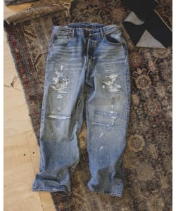 【EXCLUSIVE】LEVI’S（R） / 501（R） Loose Crash & Repair Denim