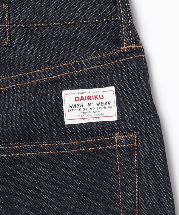 DAIRIKU / Straight Rigid Denim Pants