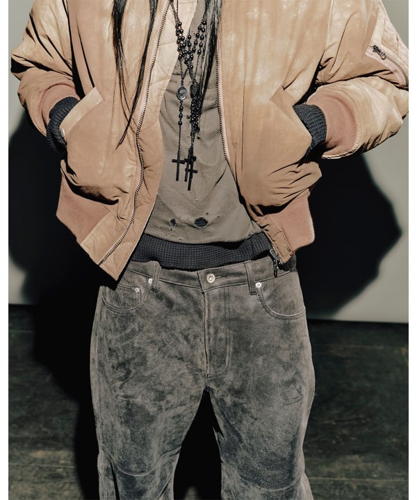 FUTURE ARCHIVE / LEATHER PANTS