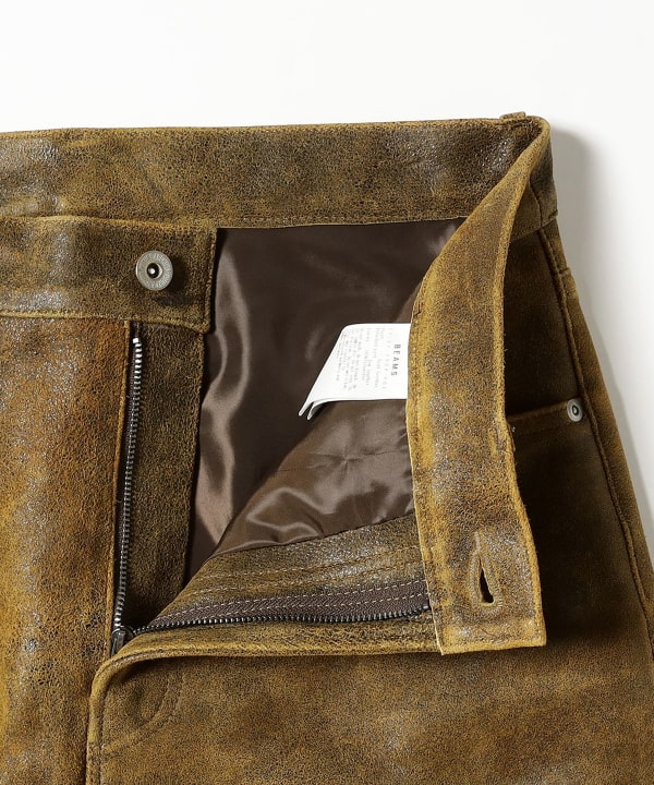 FUTURE ARCHIVE / LEATHER PANTS