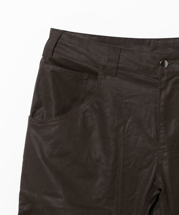 ROA / Crimp Shaped Waxed Cotton Pants