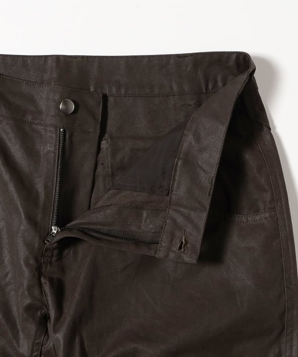 ROA / Crimp Shaped Waxed Cotton Pants