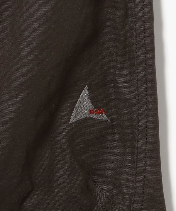 ROA / Crimp Shaped Waxed Cotton Pants
