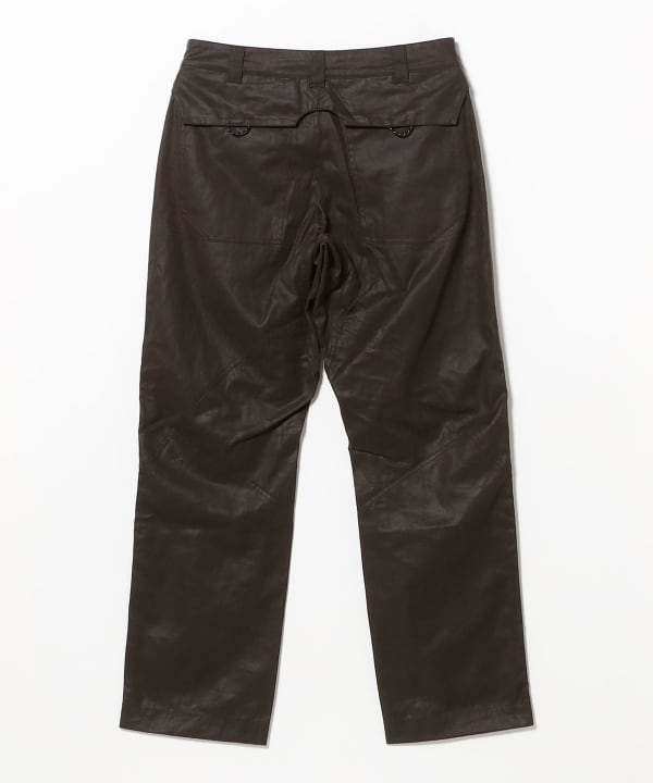 ROA / Crimp Shaped Waxed Cotton Pants