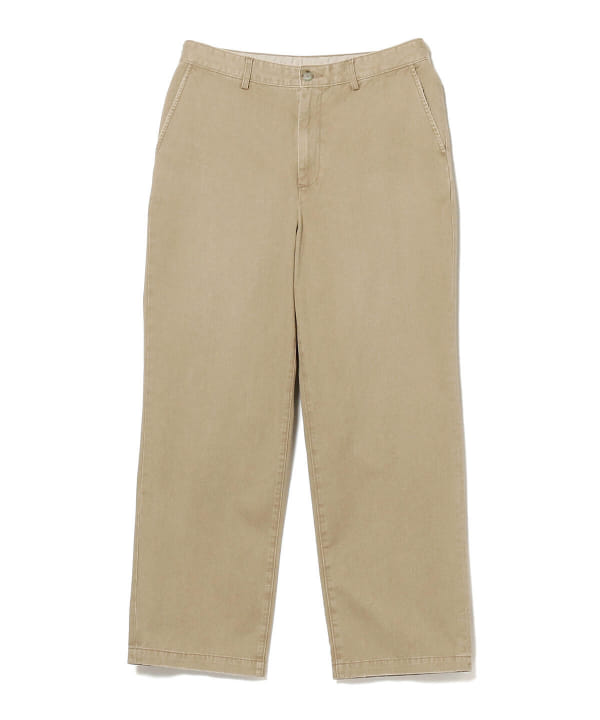 BEAMS [BEAMS] BEAMS / Fade wide chino pants (pants chino pants