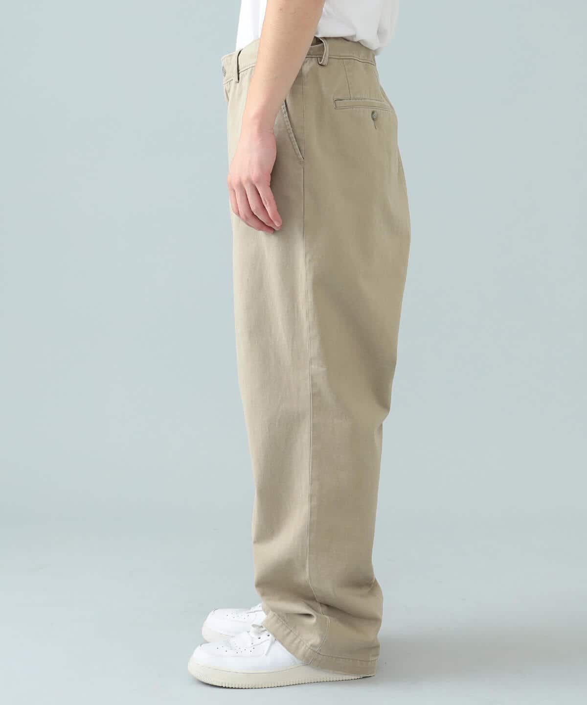 BEAMS [BEAMS] BEAMS / Fade wide chino pants (pants chino pants 