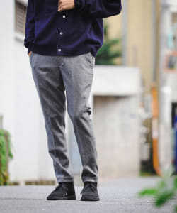 ▲BEAMS / フランネル スラックス