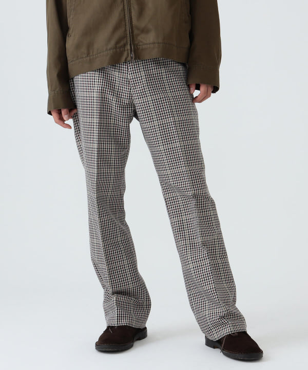 ビームスチェックパンツ BEAMS PANTS B:MING by BEAMS（ビーミング by ビームス）チェック柄 パンツ