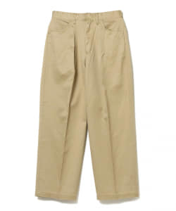 FARAH / One-Tuck Wide Chino Pants