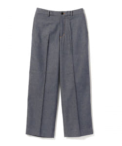 SASQUATCHFABRIX. / DENIM PIPED STEM SLACKS