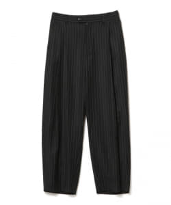 URU / Wool Stripe 1 Tuck Pants