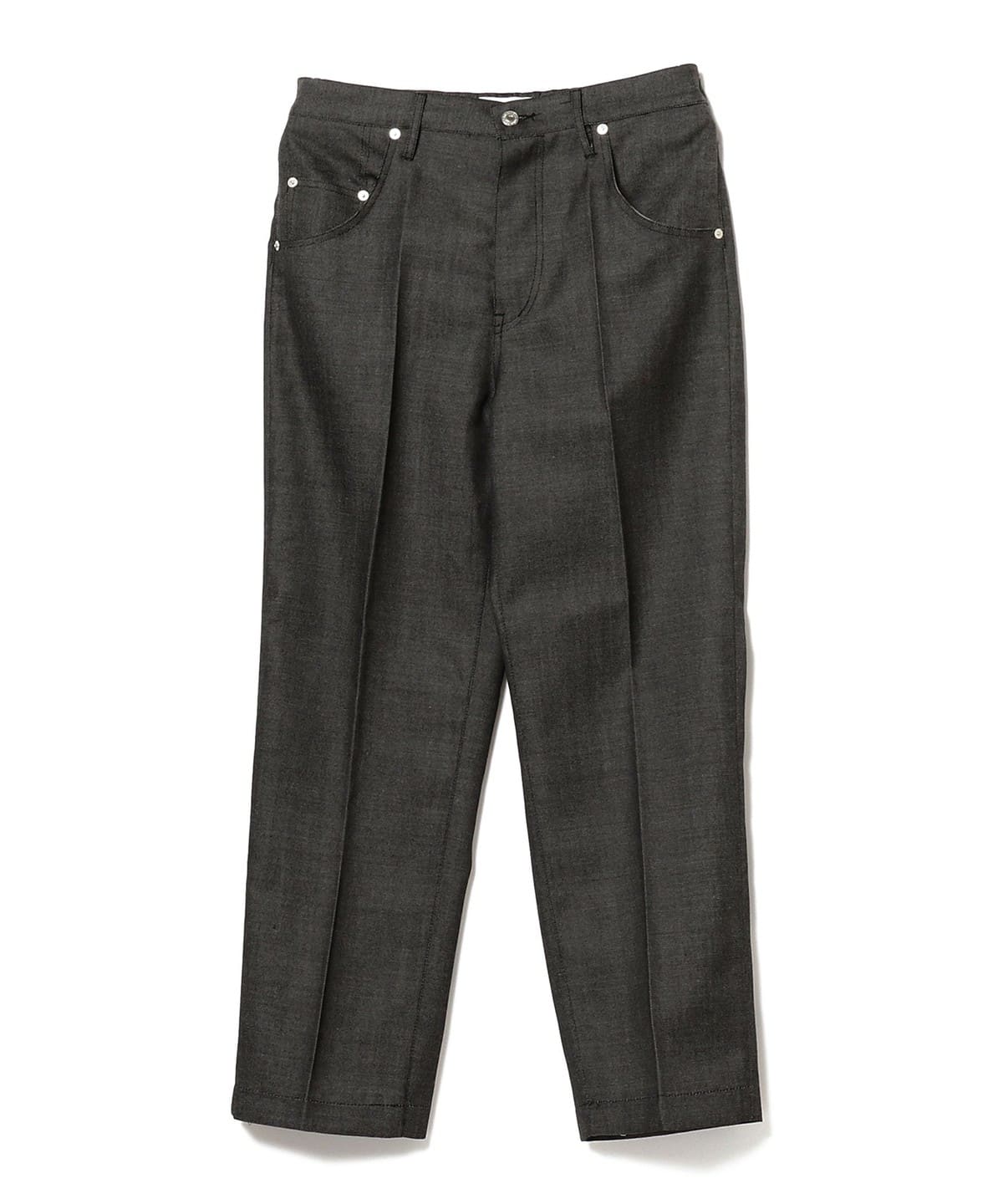 22AW NEONSIGN Straight denim slacks Wool - www.ecotours-of-oregon.com