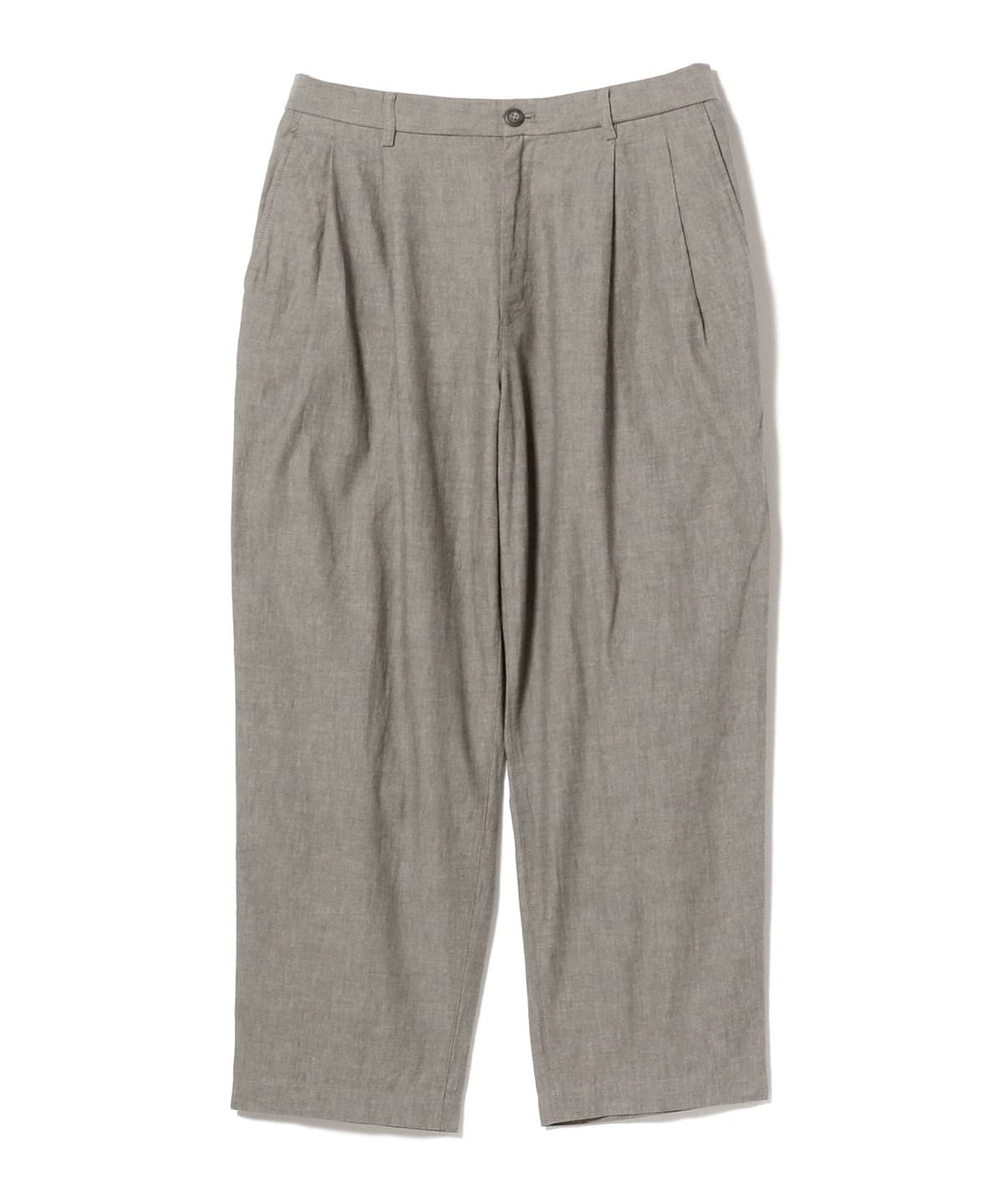 ダンガリー テーパード スラックス パンツ MEN BLK CHB S ダンガリー テーパード スラックス パンツ MEN BLK CHB S