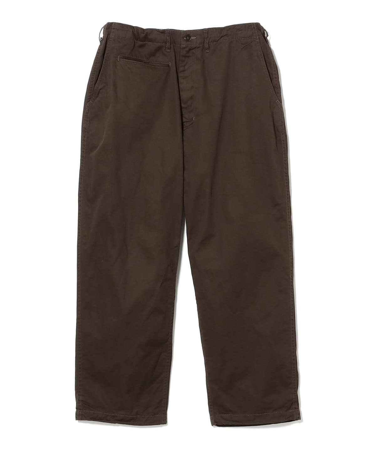 ニュー ビッグ チノ トラウザー パンツ MEN BROWN L ニュー ビッグ チノ トラウザー パンツ MEN BROWN L
