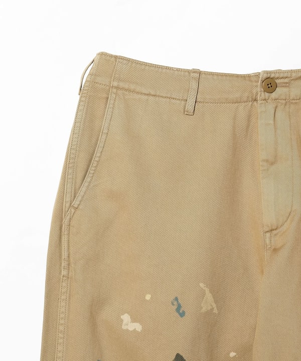 BEAMS BEAMS / Paint military chino pants (pants BEAMS pants) mail