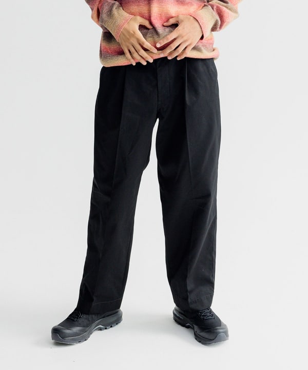 BEAMS BEAMS / 1 pleat work trousers (pants casual pants) BEAMS order | BEAMS