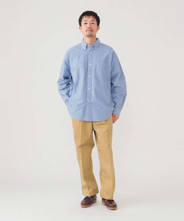 BEAMS（ビームス）1プリーツ ワーク トラウザーズ（パンツ カジュアル