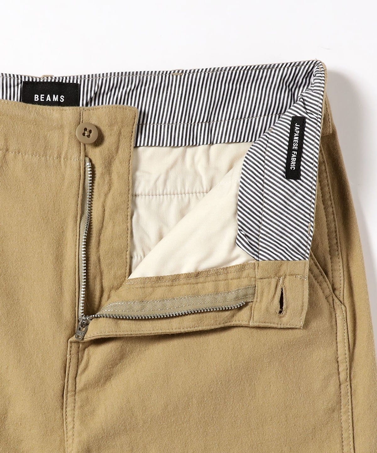 BEAMS（ビームス）モールスキン ストレッチ テーパード パンツ（パンツ