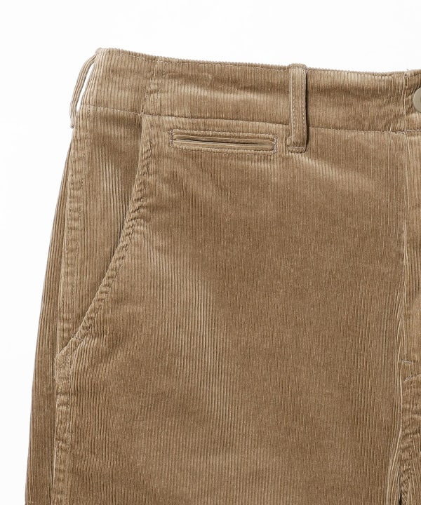 BEAMS（ビームス）ストレッチ テーパード コーデュロイパンツ