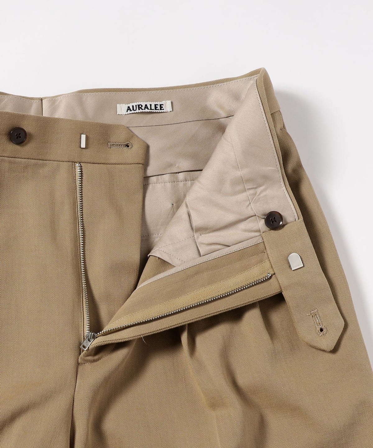 BEAMS（ビームス）AURALEE / Washed Heavy Chino Slacks（パンツ