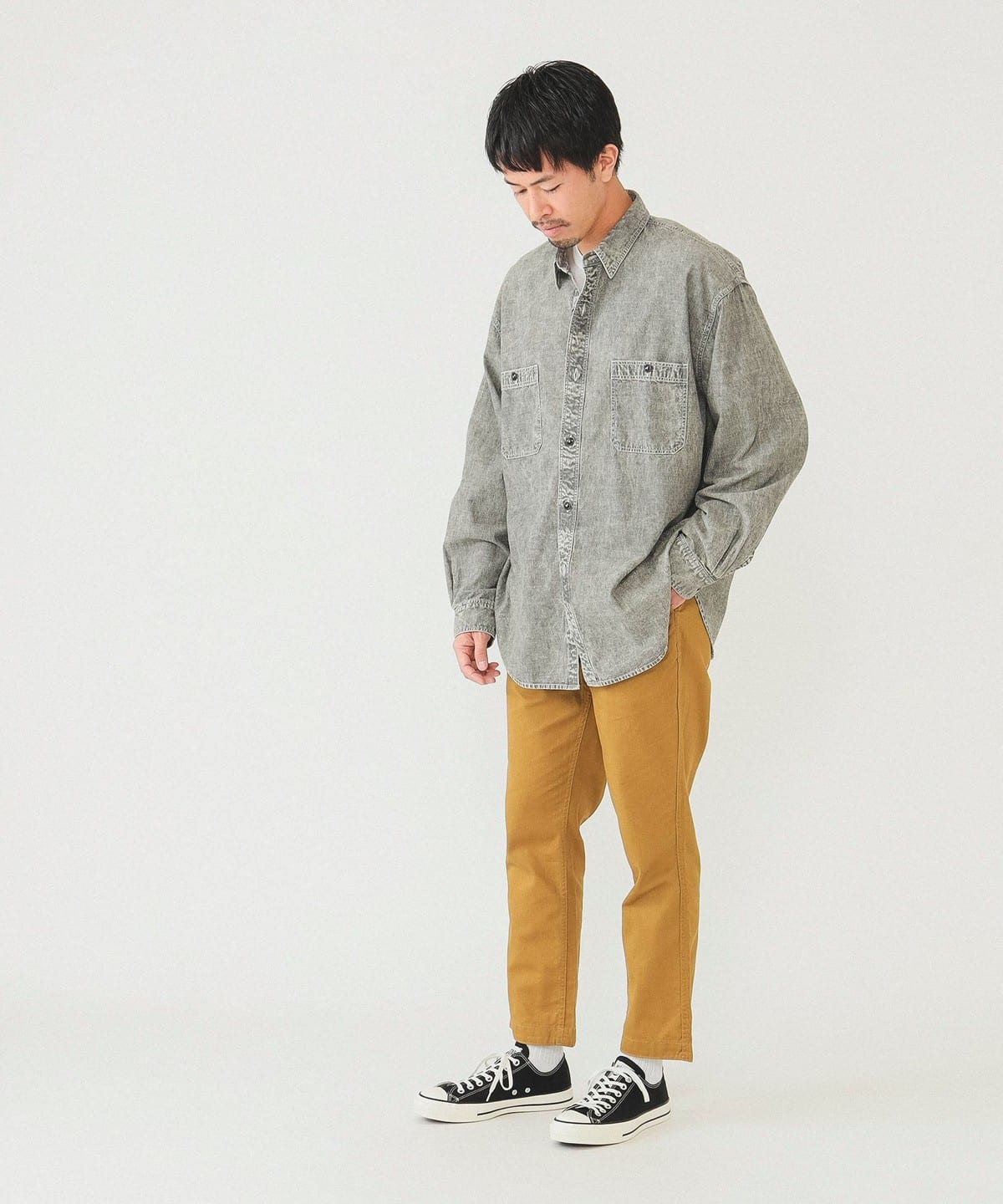 BEAMS (BEAMS) BEAMS / Color Scheme Ankle Chino Pants 24SS (Pants 