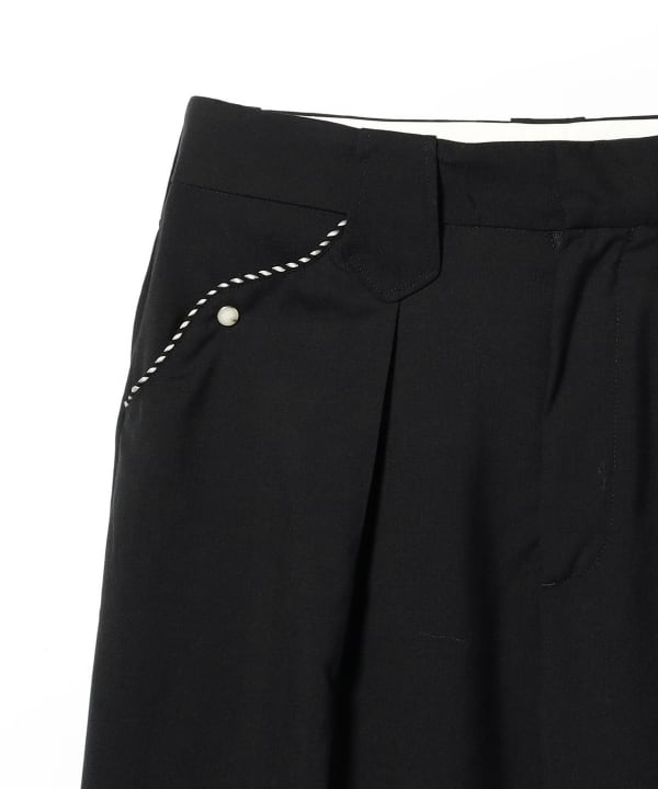 DAIRIKU / Embroidery Western Wide Slacks