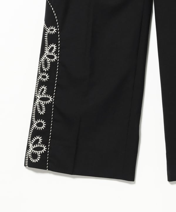 DAIRIKU / Embroidery Western Wide Slacks