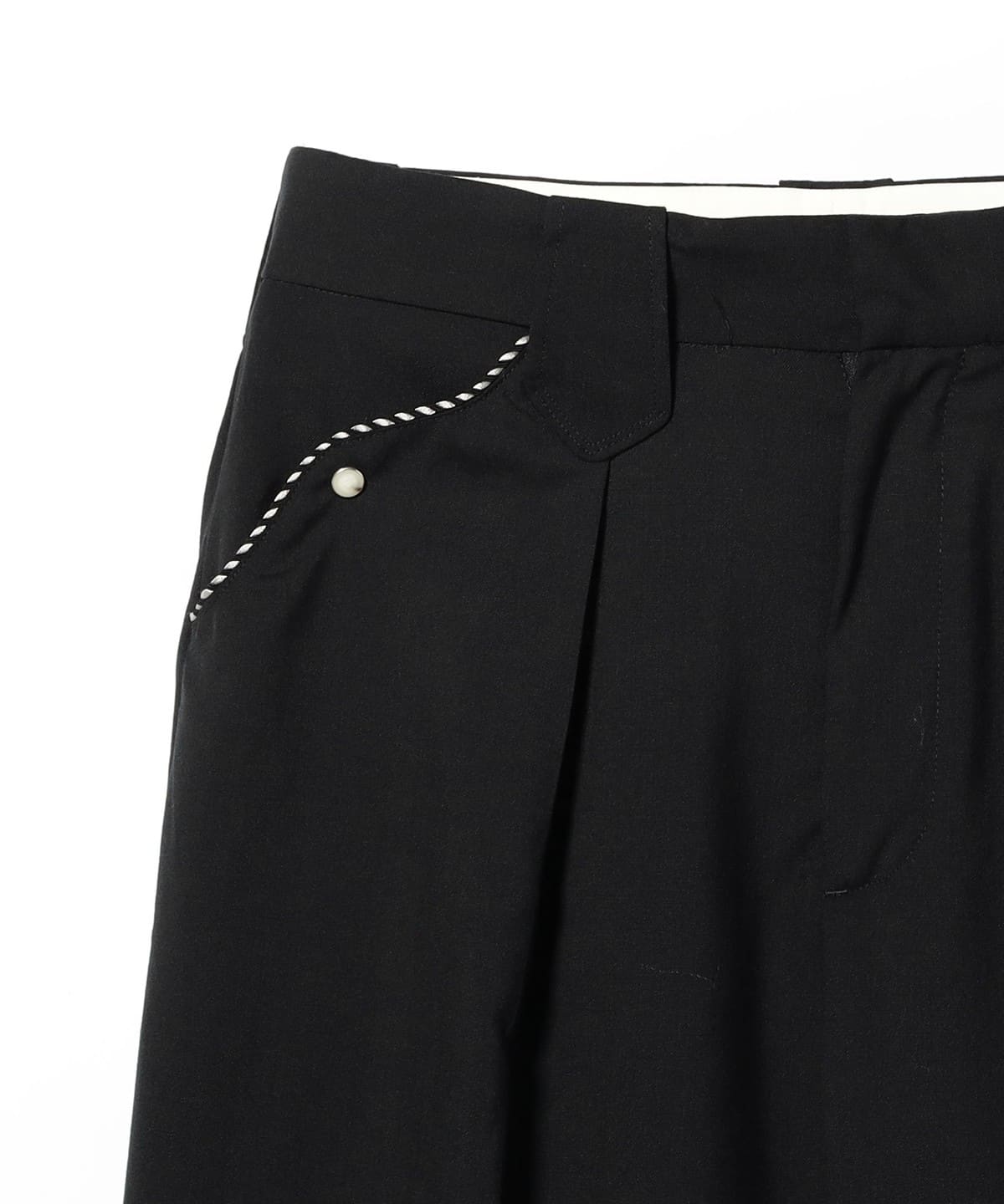 BEAMS（ビームス）DAIRIKU / Embroidery Western Wide Slacks（パンツ