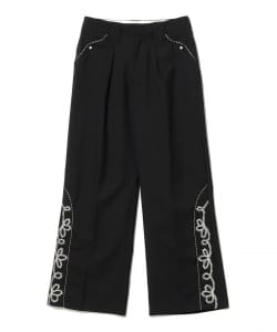DAIRIKU / Embroidery Western Wide Slacks