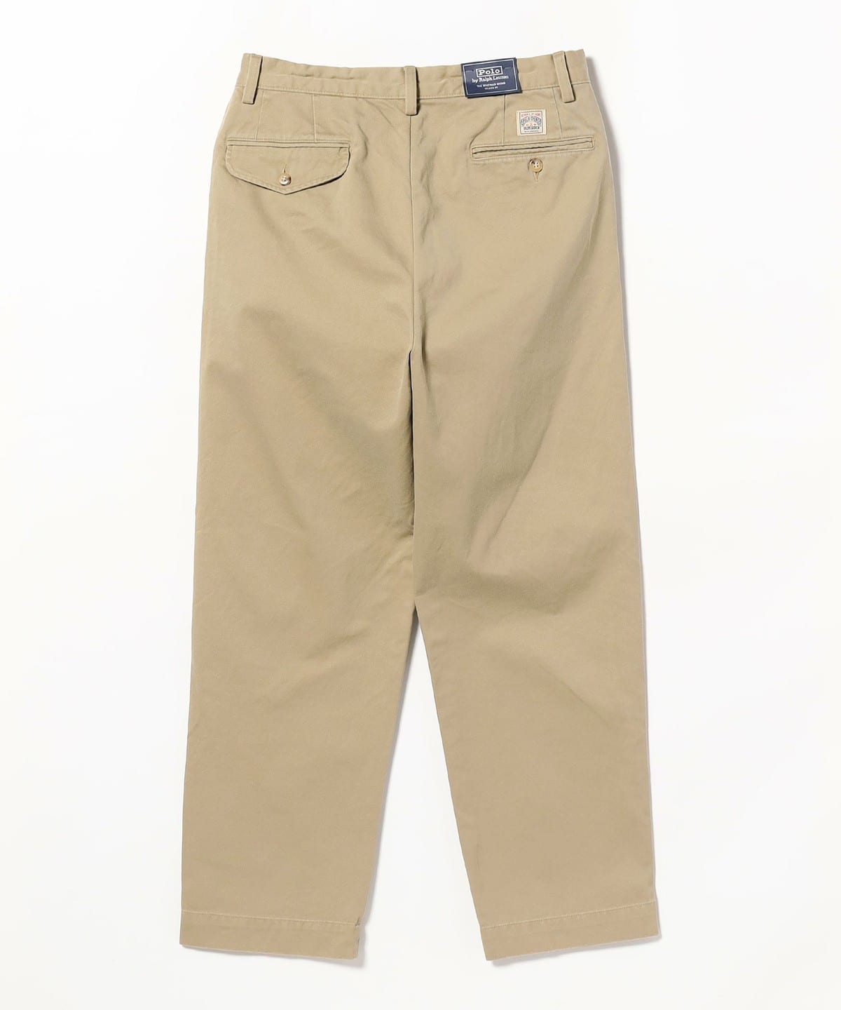 BEAMS POLO RALPH LAUREN / BEAMS Relaxed Fit Pleated Twill Pants 