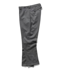 ▲BEAMS PLUS / フランネル トラウザース 9分丈