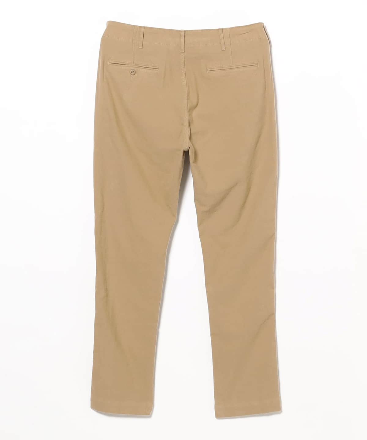 BEAMS（ビームス）モールスキン ストレッチ テーパードパンツ（パンツ