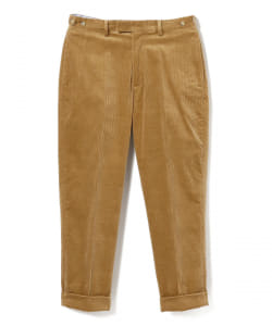 ▲BEAMS PLUS / コーデュロイ 9分丈 トラウザーズ