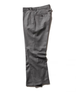 ▲BEAMS PLUS / フランネル 9分丈 トラウザーズ