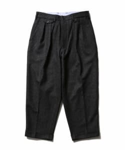 ▲BEAMS PLUS / 2プリーツ フランネル パンツ