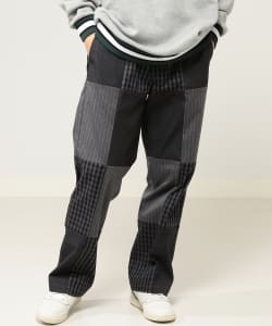 ▲Dickies × BEAMS / 別注 パネルチェックパンツ