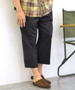 ▲BEAMS / 2プリーツ ワイドスラックス