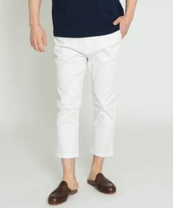 ▲BEAMS / ストレッチテーパード 8分丈